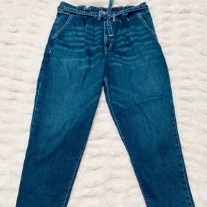 Ultra High-rise mom jeans